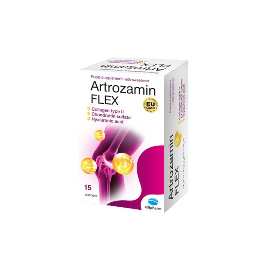 Artrozamin Flex (Collagen type II), 15 Sachets