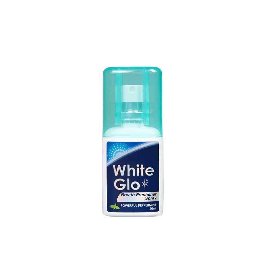 White Glo Breath Freshener Spray Papermint 20Ml