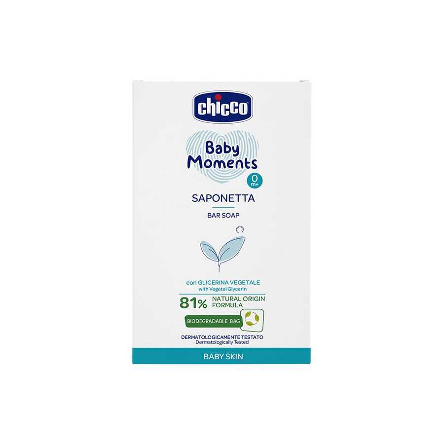 Chicco baby moments Bar Soap 100G