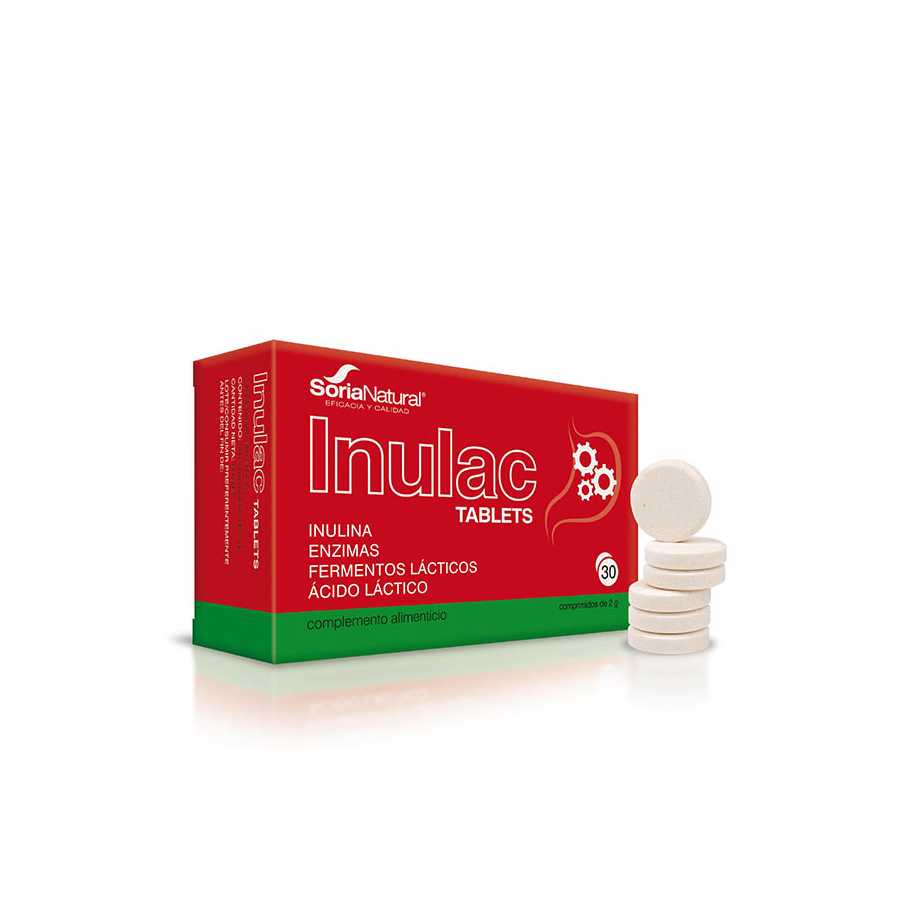 Inulac (Improves Heavy Digestion &amp; Intestinal Flora)  30 Tab