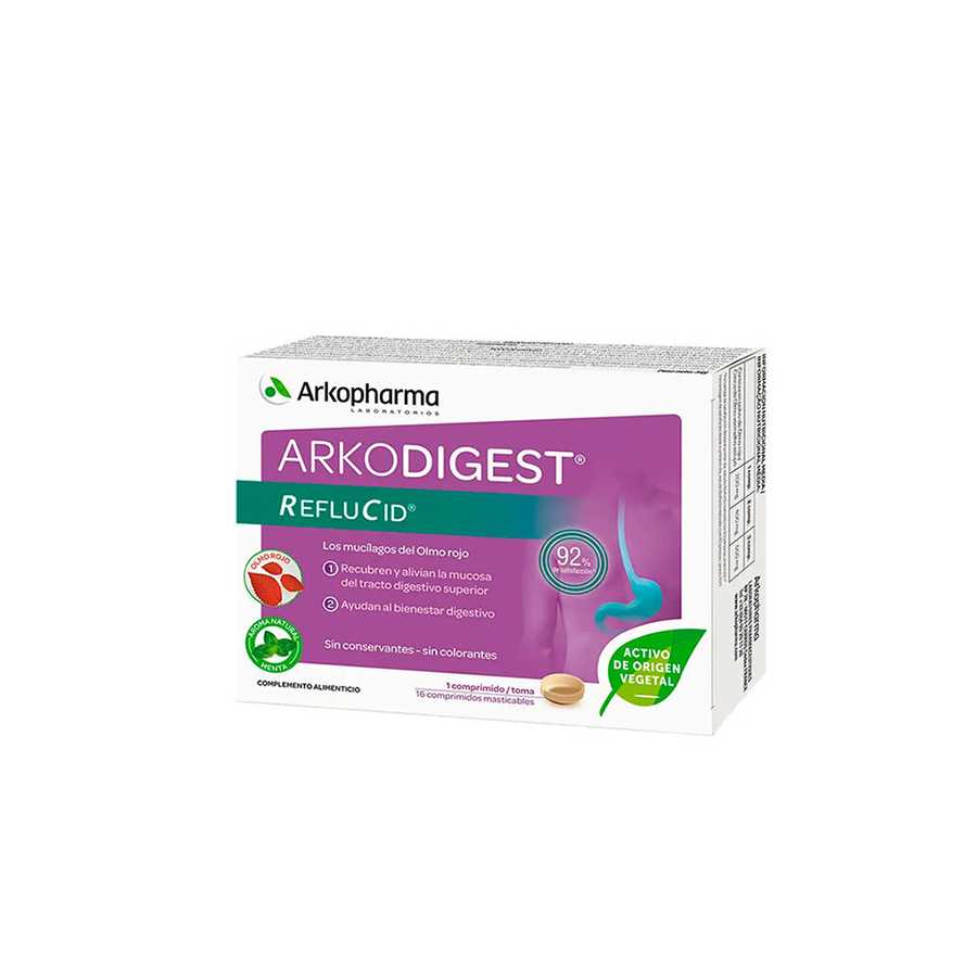 Arkopharma Arkodigest No Reflux  16 Chewable Tablets