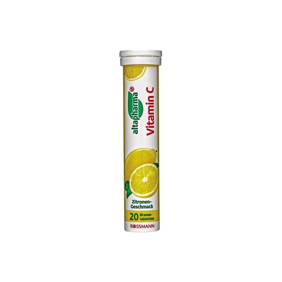 Altapharma Vitamin C Lemon , 20 Effervescent Tablets