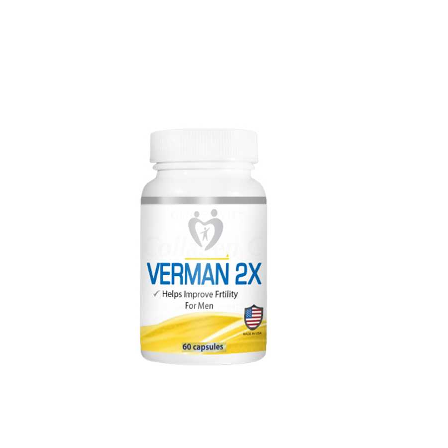 Verman 2X Anti Oxidant Dietary Supplement 60 Capsule