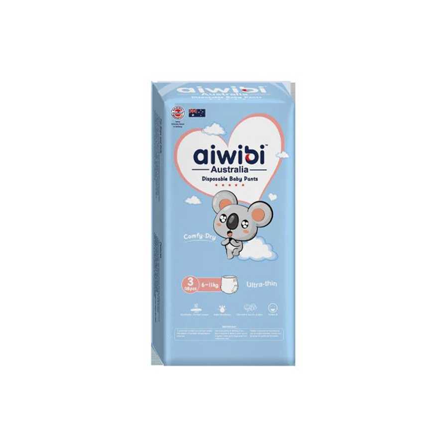 Aiwibi Baby Pants Size (3) 6-11 Kgs 48 Pants