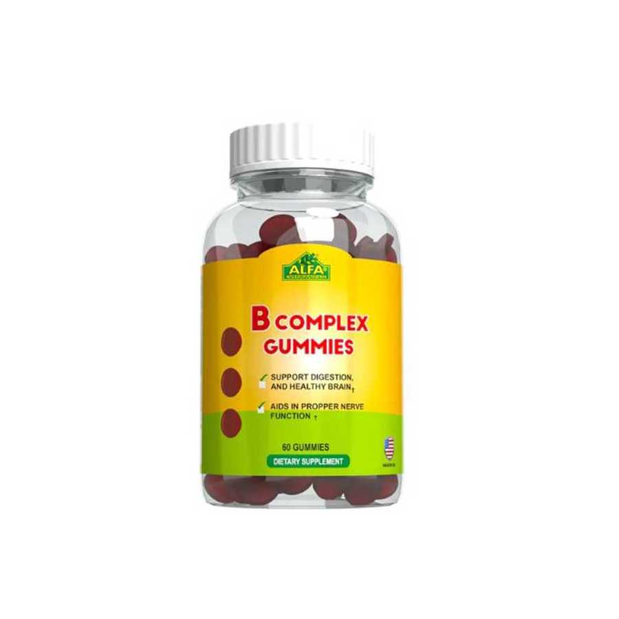 Alfa Vitamins  Adult's B-Complex  60 Gummies