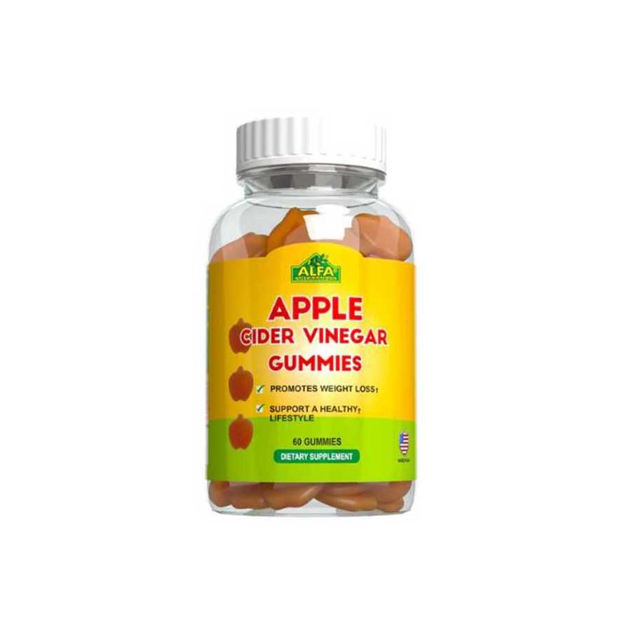 Alfa Vitamins Apple Cider Vinegar 60 Gummies