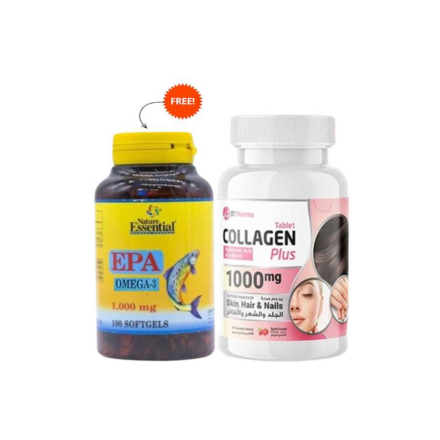 Nature Essential Omega 3 + Bt Pharma Collagen Offer