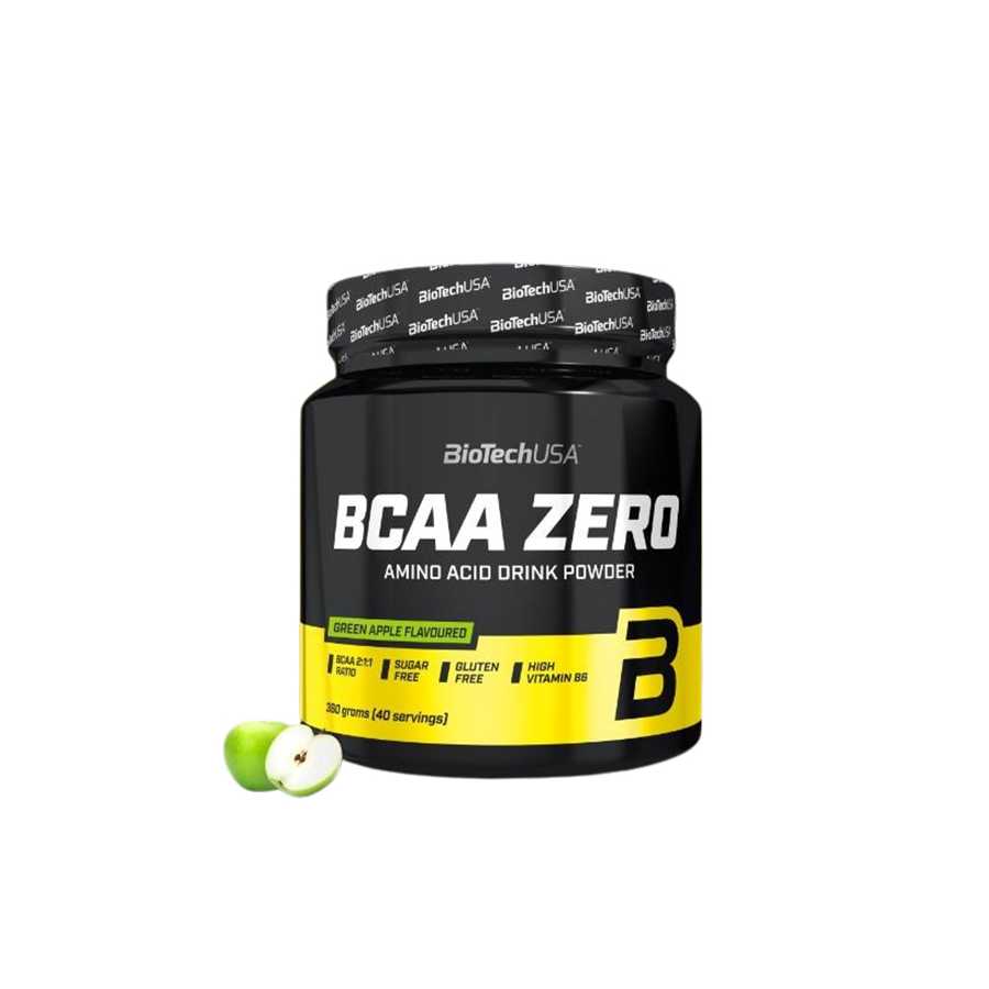 Biotech USA BCAA Zero Amino Acid Drink Powder 360g – Green Apple