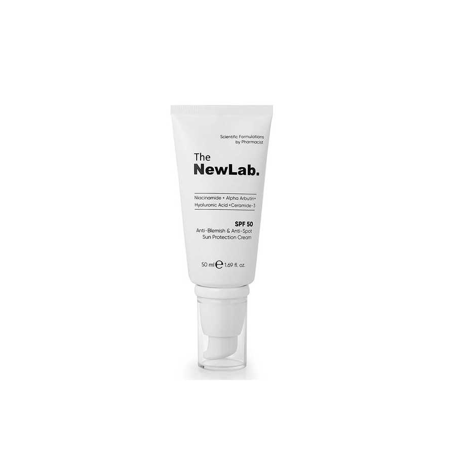 The NewLab Anti-Blemish Sun Protection Cream SPF50, 50ML
