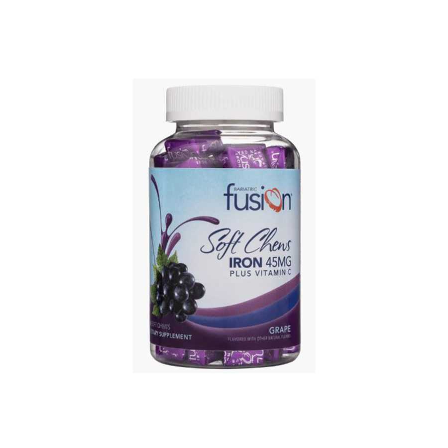Bariatric Fusion Iron 45 Mg With Vitamin C Grape Flavor 60 Chewable Tablet