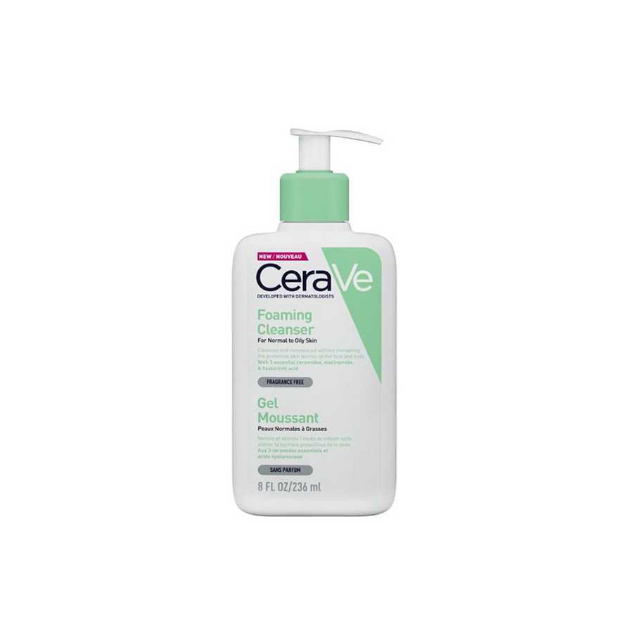 CeraVe Foaming Cleanser For Normal To Oily Skin 236ML