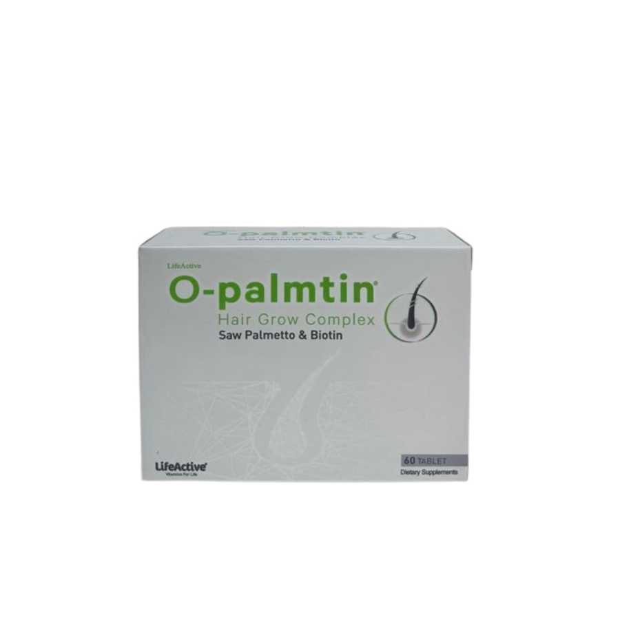 Life Active O-Palmtin Hair Grow Complex 60 Tablets