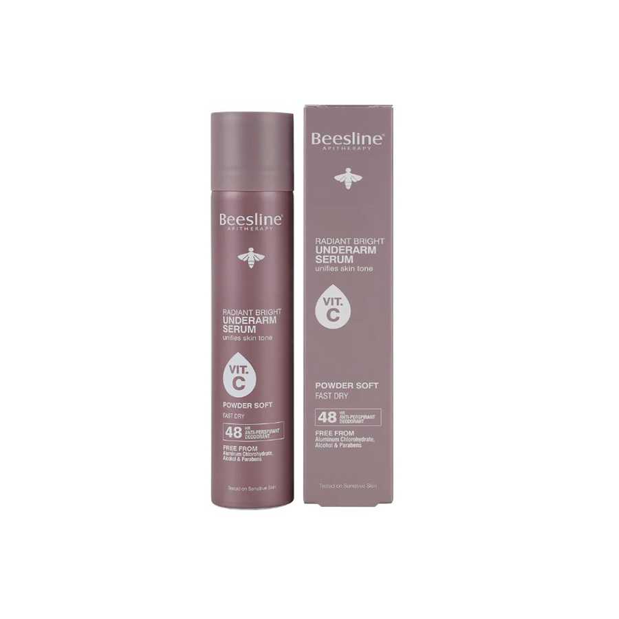 Beesline Underarm Vit C Spray Powder Soft 48h 150ML