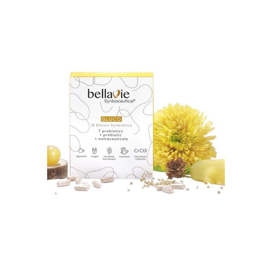 Bellavie Gluco 10 Billion Synbiotics  30 Capsules