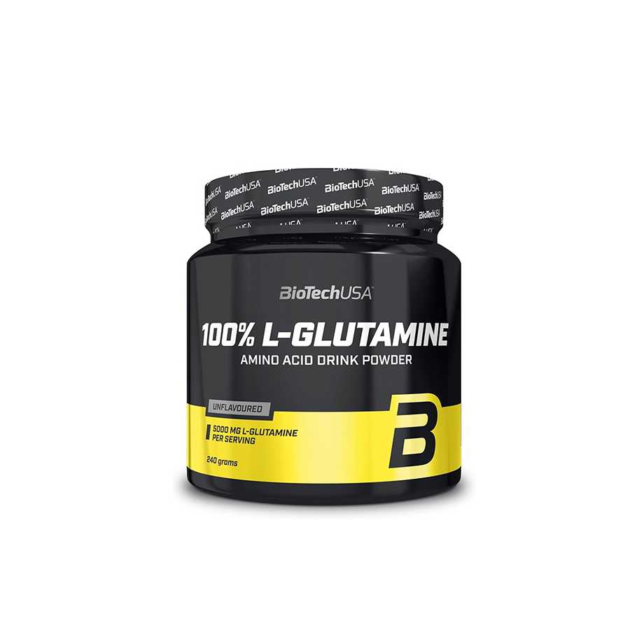 Biotech USA L-Glutamine Unflavoured 240 Gram