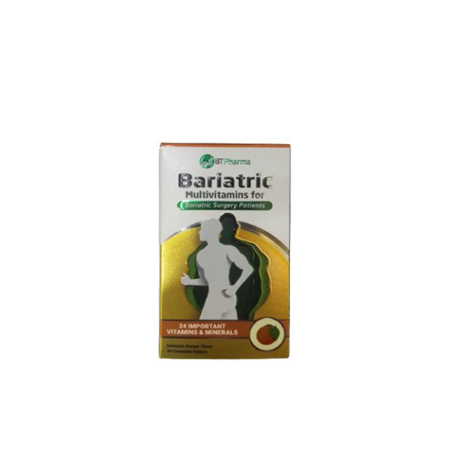 Bt Pharma Bariatric Multivitamins Orange Flavor 30 Tablets