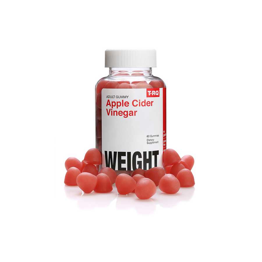 T-RQ Apple Cider Vingar Gummy 60 Gummies