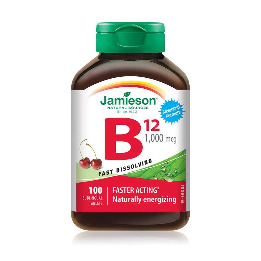 Jamieson Vitamin B12 100Mcg  100Tab