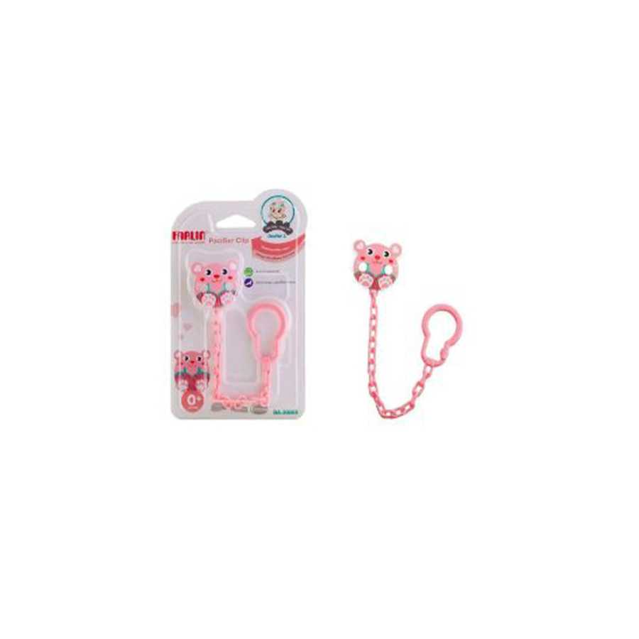 Farlin Pacifier Clip Pink