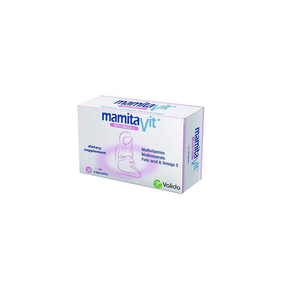 Mamvita Vit With Omega 3     30 Capsule