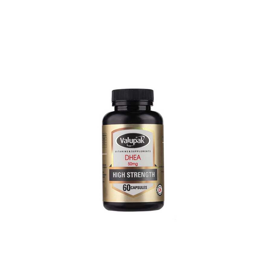 Valupak DHEA 50Mg , 60 Capsules