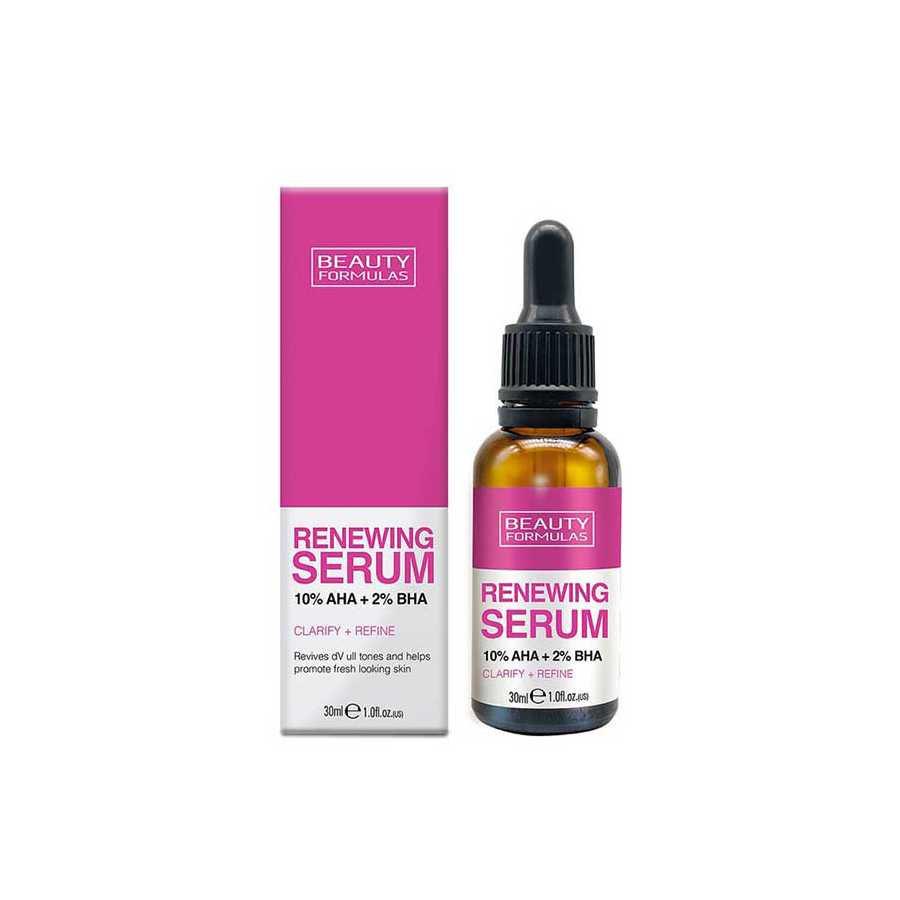 Beauty Formulas Renewing Serum Aha + Bha 30Ml
