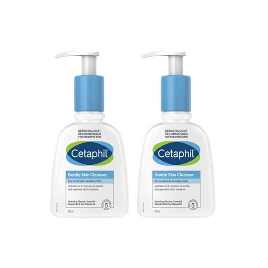 Cetaphil Gentle Skin Cleanser Face Wash 236Ml Offer (1+1)
