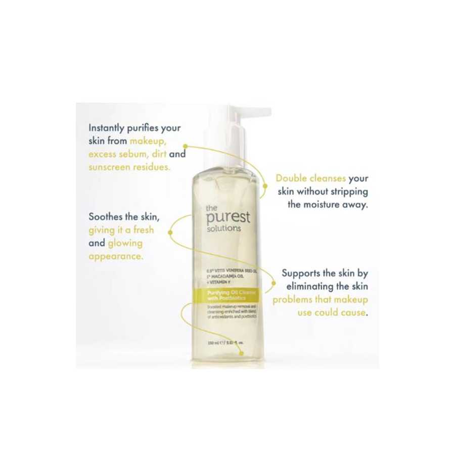 The Purest Solutions Postbiotic Multifunctional Purifying Cleansing Oil 150Ml