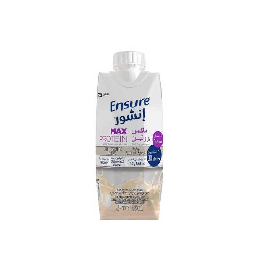 Ensure Max Protein Vanilla Flavour Protein Shake, 330ML