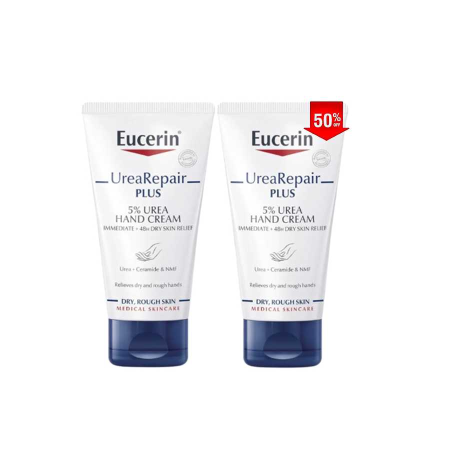 Eucerin Urea Repair Hand Cream 75Ml 2 Pieces Offer