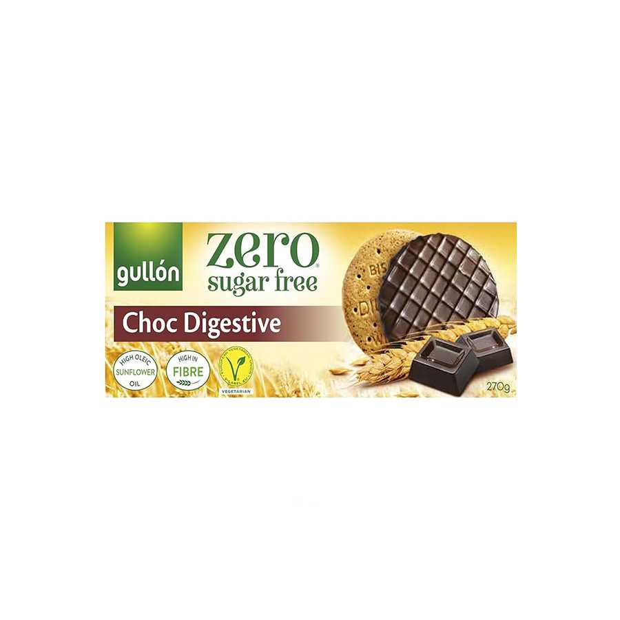 Gullon Biscuit Choco Digestive Zero Suger 270mg