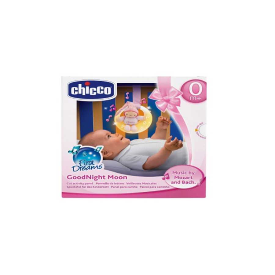 Chicco Goodnight Moon Soft Musical Nightlight - Pink