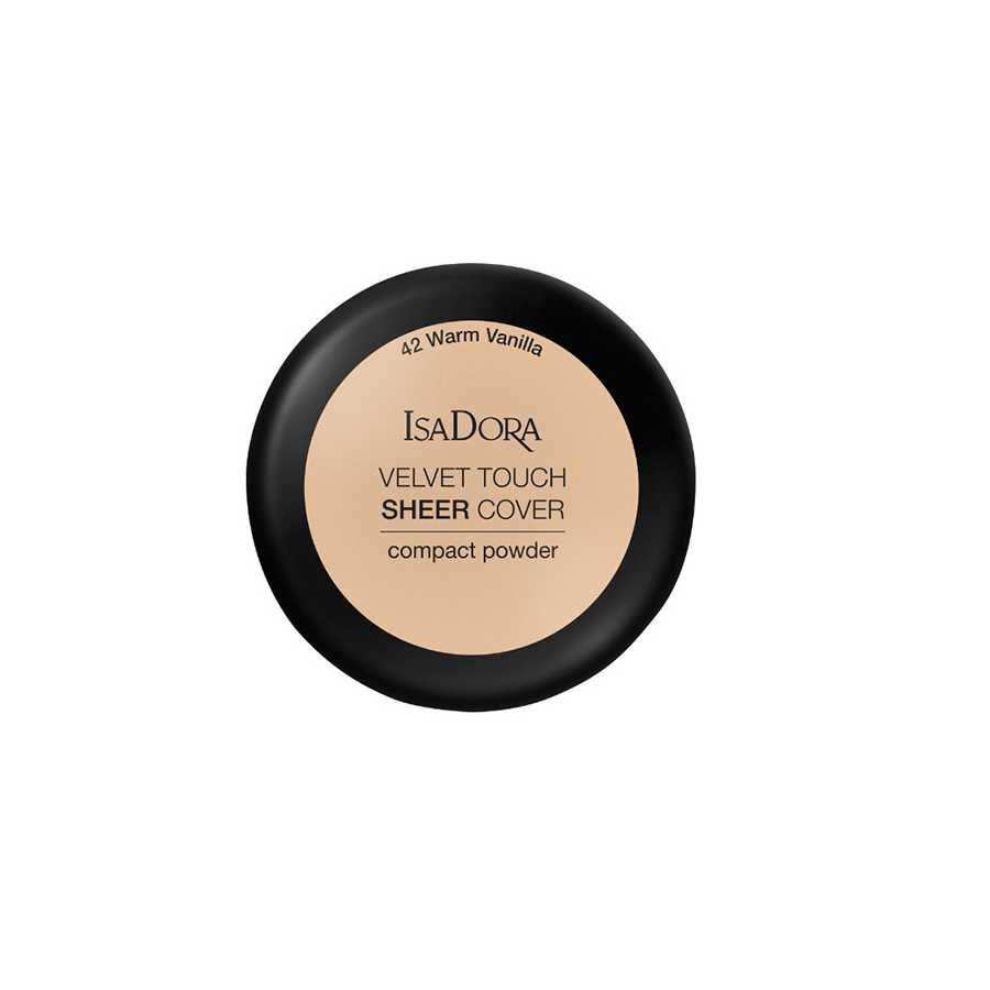 Isadora Sheer Cover Compact Powder 42 Warm Vanilla