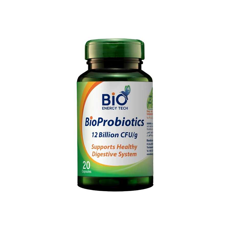 Bio Energy Tech Probiotics 12 Billion CFU/g  20 Capsule
