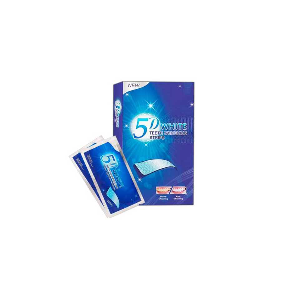 5D White Teeth Whitening Strips