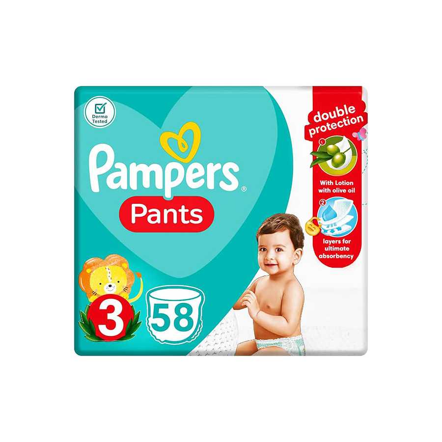 Pampers Size 3 58 pants