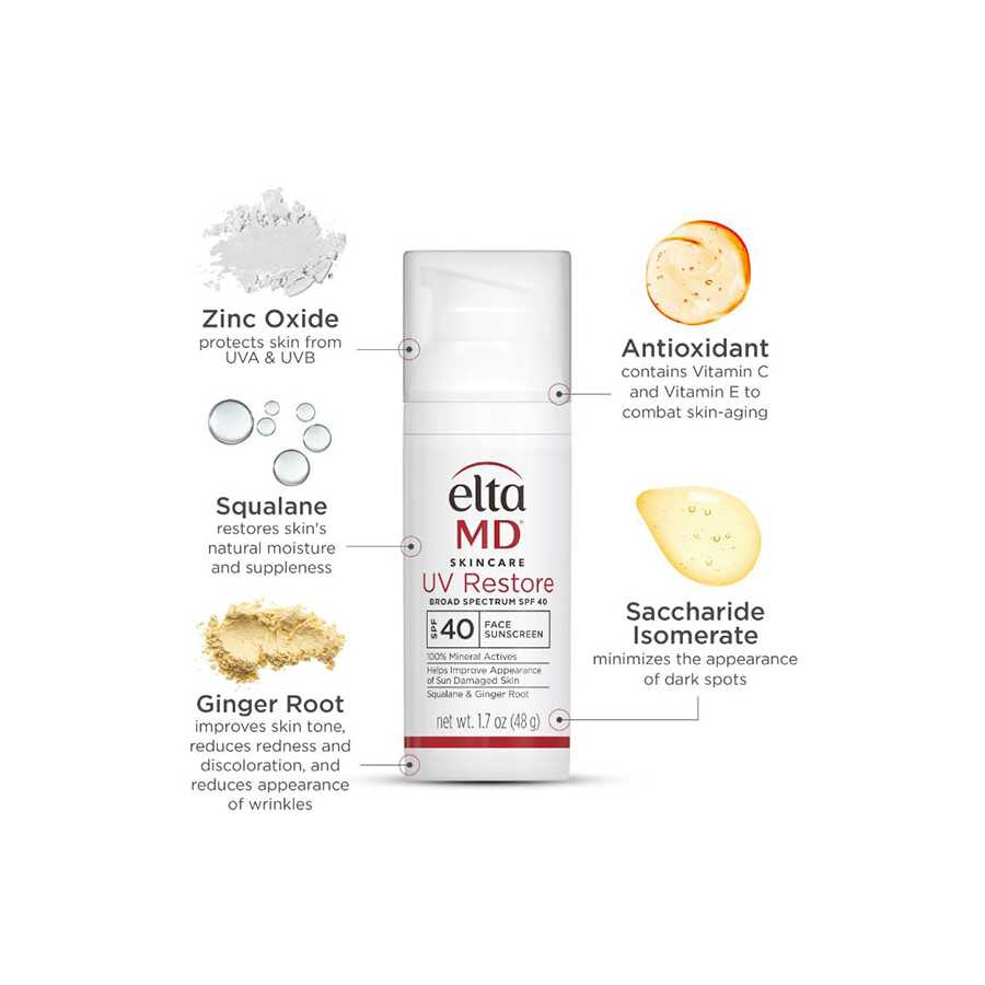 EltaMD UV Restore Broad-Spectrum SPF40, 48Gram