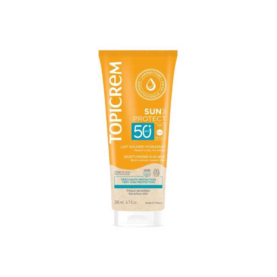 Topicrem Moisturizing Sun Milk Spf50+, 200Ml