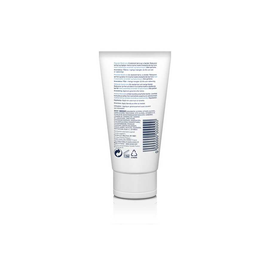 Cerave Therapeutic Hand Cream for Dry Cracked Hands With Hyaluronic Acid 50Ml