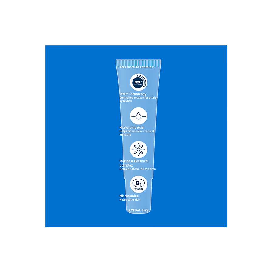 Cerave Eye Repair Cream for Dark Circles and Puffiness with Hyaluronic Acid 14Ml