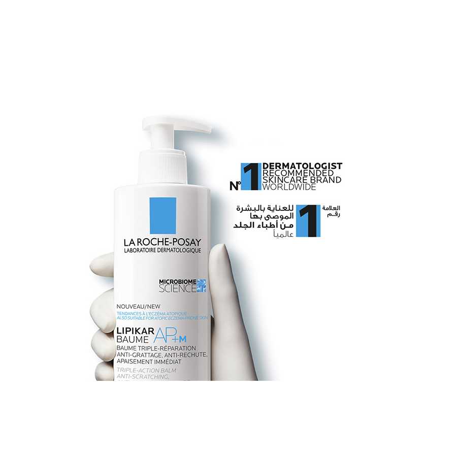 La Roche Posay Lipikar Baume Ap+M Moisturizing for Dry and Eczema Prone Skin 400ml