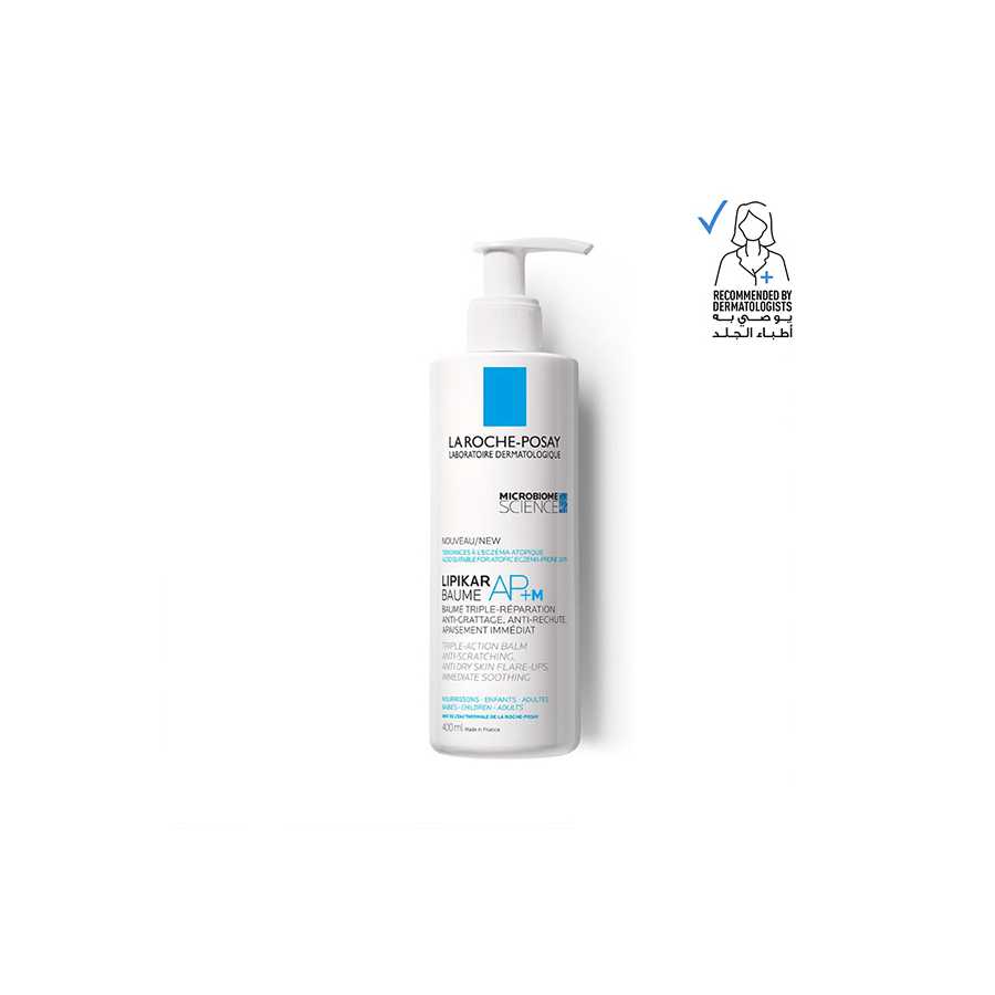 La Roche Posay Lipikar Baume Ap+M Moisturizing for Dry and Eczema Prone Skin 400ml