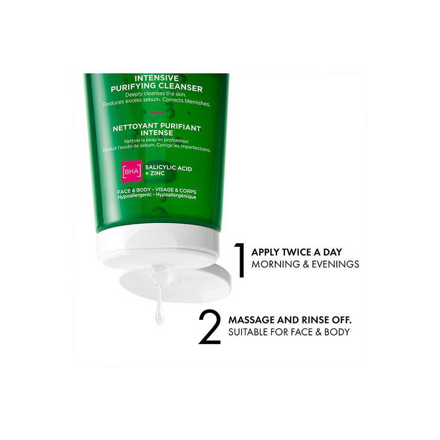 Vichy Normaderm Phytosolution Face Cleanser Gel for Oily/Acne Skin with Salicylic Acid 200ml