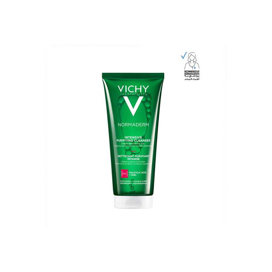 Vichy Normaderm Phytosolution Face Cleanser Gel for Oily/Acne Skin with Salicylic Acid 200ml