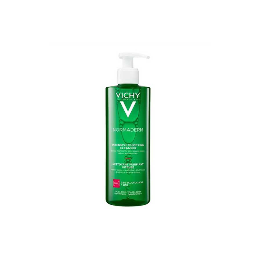 Vichy Normaderm Phytosolution Face Cleanser Gel for Oily/Acne Skin with Salicylic Acid 400ml