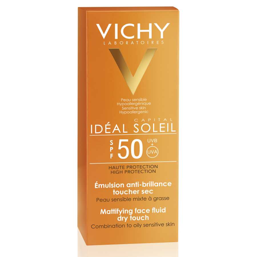 Vichy Mattifying Face Fluid Sunblock Spf50, 50Ml