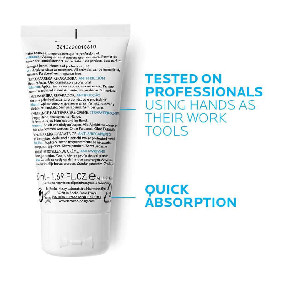La Roche Posay Cicaplast Hand For Dry &amp; Damaged Hands 50ML