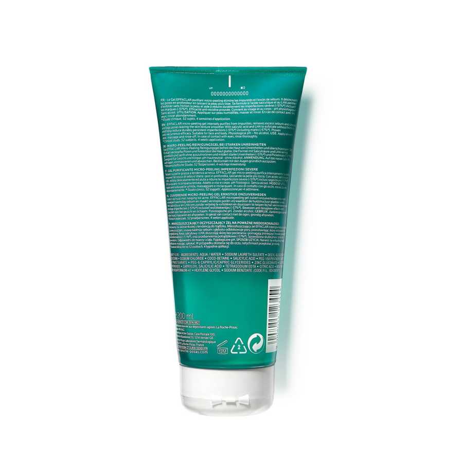La Roche-Posay Effaclar Micro Peeling Gel 200Ml