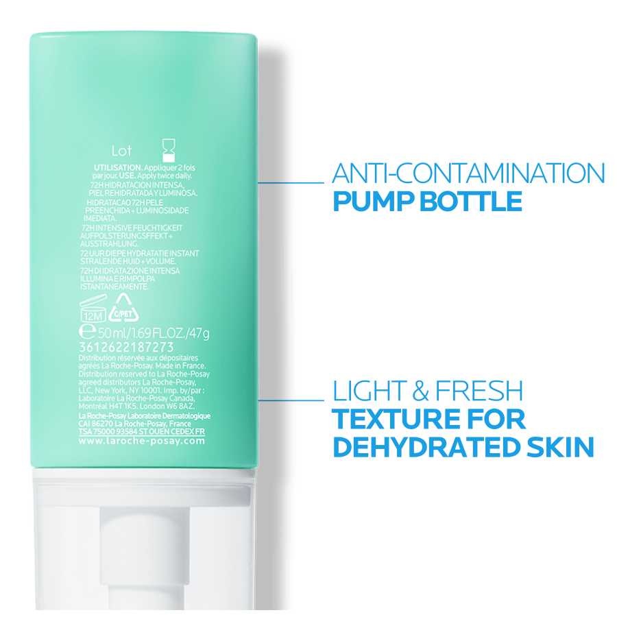 La Roche Posay Hydraphase Ha light Hyaluronic Acid Face Moisturizer 72Hr 50ML