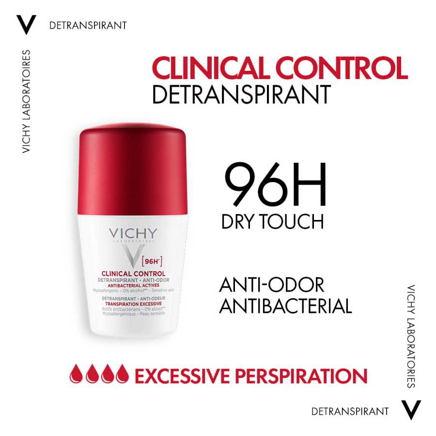 Vichy Deodorant Clinical Control 96H For Women 50ML